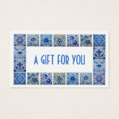 Kunsthandwerkskarte (Vorderseite)