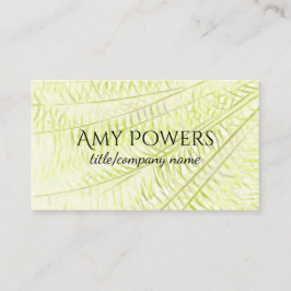 Kunsthandwerkskarte doppelseitig visitenkarte