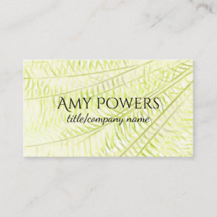 Kunsthandwerkskarte doppelseitig visitenkarte