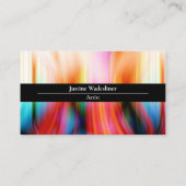 Kunsthandwerkskarte Visitenkarte (Rückseite)