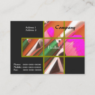 Kunsthandwerkskarte Visitenkarte