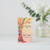 Kunsthandwerkskarte Visitenkarte (Stehend Vorderseite)