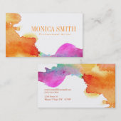 Kunsthandwerkskarte Visitenkarte (Vorne/Hinten)