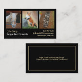 Kunsthandwerkskarte Visitenkarte (Vorne/Hinten)