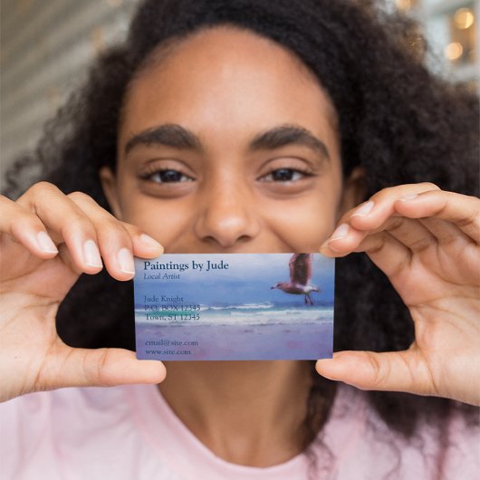 Kunsthandwerkskarte Visitenkarte