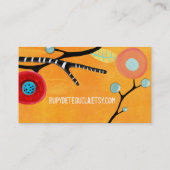 Kunsthandwerkskarte Visitenkarte (Rückseite)