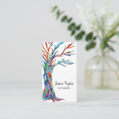 Kunsthandwerkskarte Visitenkarte (Stehend Vorderseite)