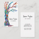 Kunsthandwerkskarte Visitenkarte (Vorne/Hinten)