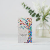 Kunsthandwerkskarte Visitenkarte (Stehend Vorderseite)