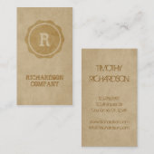 Kunsthandwerkskarten Kunsthandwerk Visitenkarte (Vorne/Hinten)