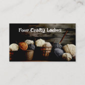 Kunsthandwerkskarten Visitenkarte (Vorderseite)