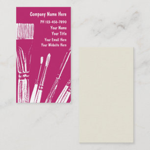 Kunsthandwerkskarten Visitenkarte