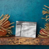 Kunsthandwerkskrane Schwarz-Weiß-Foto Fotoplatte (Seite)