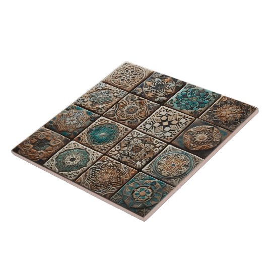 Kunsthandwerkskunst aus Tile Earthy Fliese (Seite)