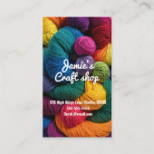 Kunsthandwerkskunst in Kunsthandwerkswerkstätten n Visitenkarte (Vorderseite)