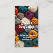 Kunsthandwerkskunst in Kunsthandwerkswerkstätten n Visitenkarte (Vorderseite)