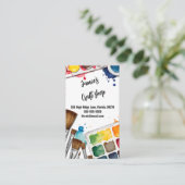 Kunsthandwerkskünstlerwerkstatt für Kinder Visitenkarte (Stehend Vorderseite)