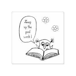 Kunsthandwerkslehrer in Schüssel Briefmarke Gummistempel