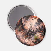 Kunsthandwerksmagnet Magnet (Vorderseite/Rückseite)