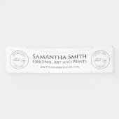 Kunsthandwerksmesse Zelt Banner mit individueller (Horizontal)