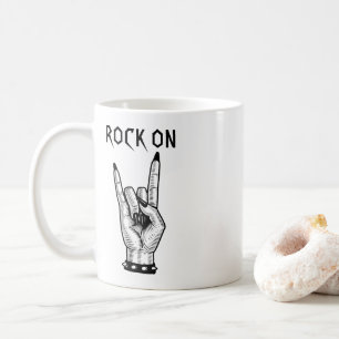 Kunsthandwerksmuster von Hand Rocker Kaffeetasse