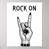 Kunsthandwerksmuster von Hand Rocker Poster (Vorne)