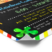 Kunsthandwerksunterricht Flyer Poster (Ecke)