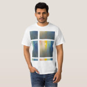 Kunsthemd – Farbige Fenster T-Shirt (Vorne ganz)