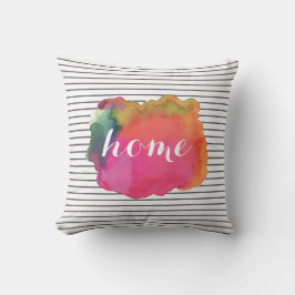 Kunsthilfenkissen in Wasserfarben Kissen