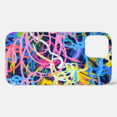 Kunsthintergrund. Nahtloses Muster mit Grunge  Case-Mate iPhone Hülle (Rückseite (Horizontal))