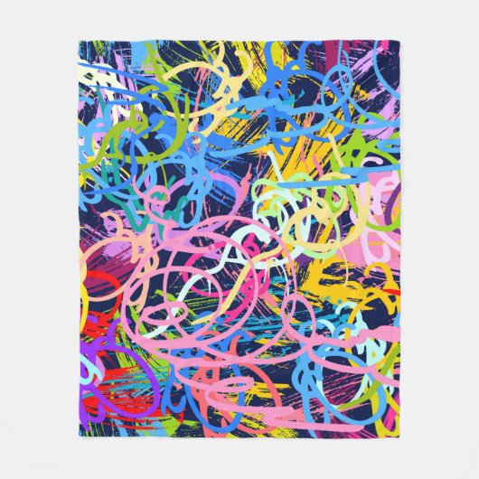 Kunsthintergrund. Nahtloses Muster mit Grunge Fleecedecke (Vorderseite)
