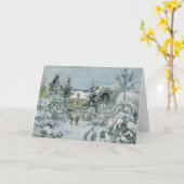 Kunsthistorische Grußkarte von Camille Pissarro Karte (Gelbe Blume)