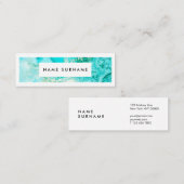 Kunsthistorische Mini-Minikarte Mini Visitenkarte (Vorne/Hinten)