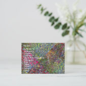 Kunsthistorische Visitenkarte (Stehend Vorderseite)