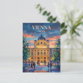 Kunsthistorisches Museum Österreich Postkarte (Stehend Vorderseite)