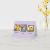 Kunsthistorkarte Karte (Gelbe Blume)