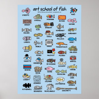 Kunsthochschule für Fischverbund Poster