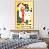 Kunsthochschule Leinwanddruck (Insitu (Schlafzimmer))