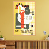 Kunsthochschule Leinwanddruck (Insitu (Wohnzimmer))