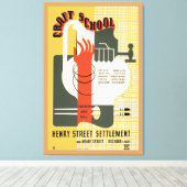 Kunsthochschule Leinwanddruck (Insitu (Holzboden))