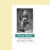 Kunstjunge aus dem 18. Jahrhundert, die mit einem