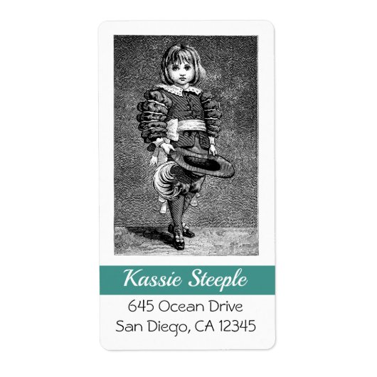 Kunstjunge aus dem 18. Jahrhundert, die mit einem (Vorne)