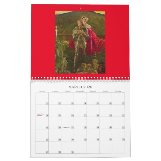 Kunstkalender 2016 kalender (Mär 2026)