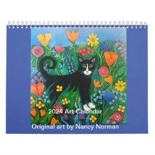 Kunstkalender 2024 von Nancy Norman Kalender