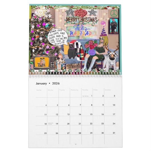 Kunstkalender Kalender (Jan 2026)