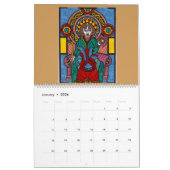 KUNSTKALENDER KALENDER (Jan 2026)