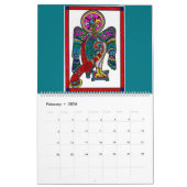 KUNSTKALENDER KALENDER (Feb 2026)