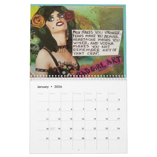 Kunstkalender Kalender (Jan 2026)