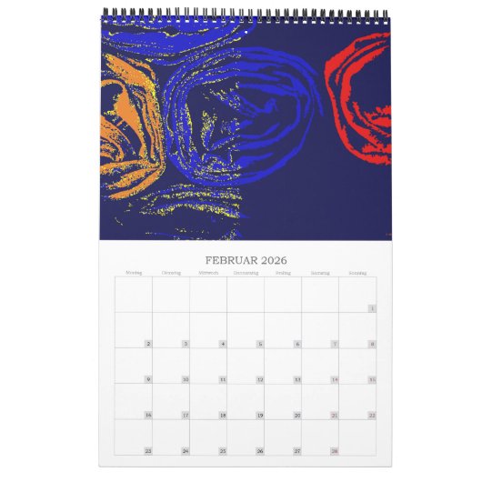 Kunstkalender Kalender (Feb 2026)