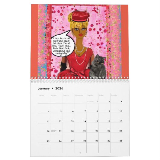 Kunstkalender Kalender (Jan 2026)